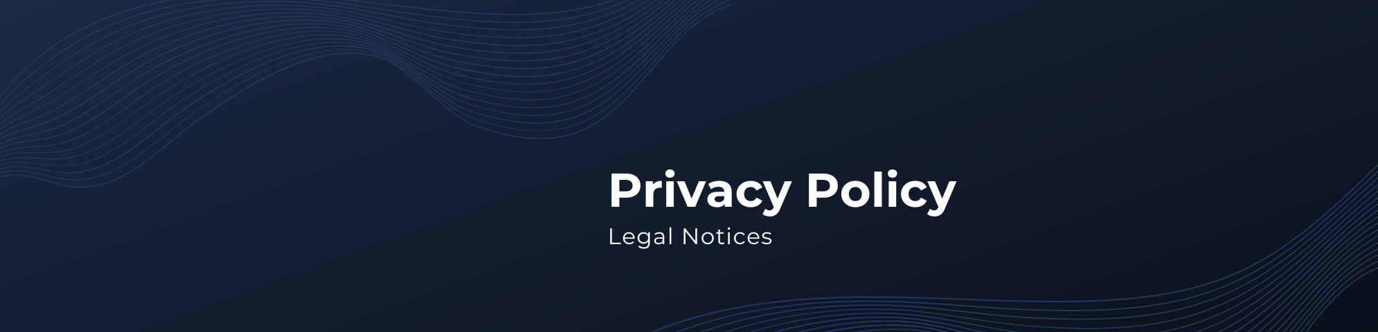 Cover banner